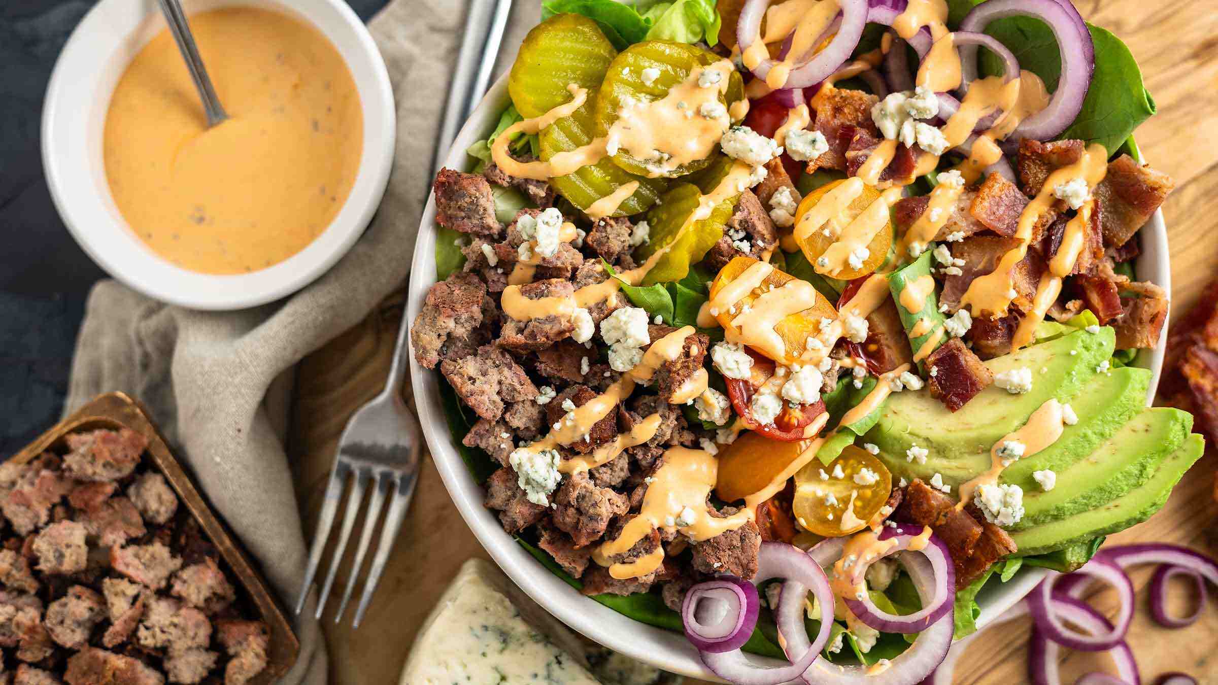 Burger in a Bowl (keto)