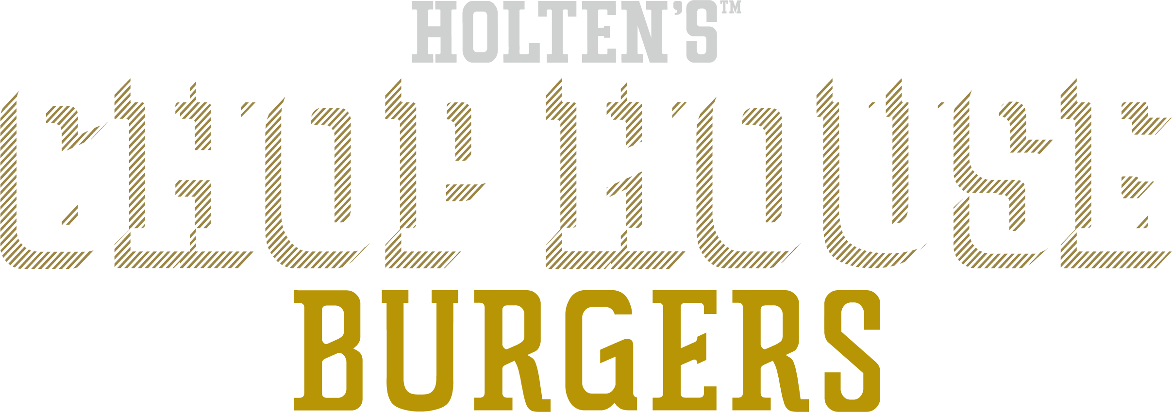chop house steak burger logo